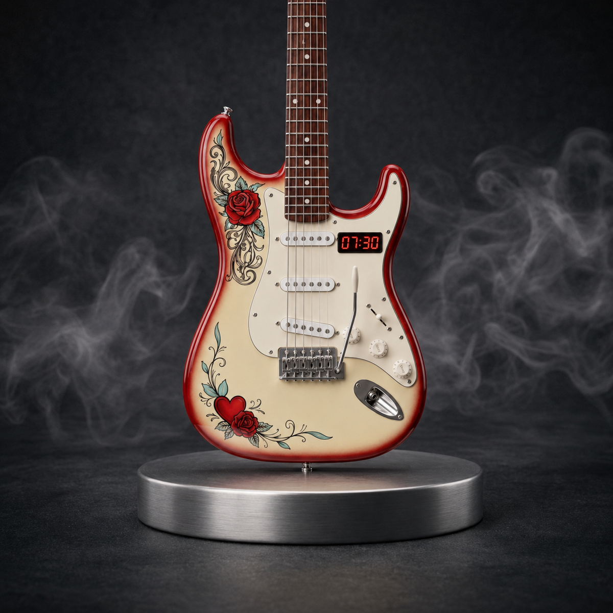 Wake N Roll Guitar Alarm Clock hero
